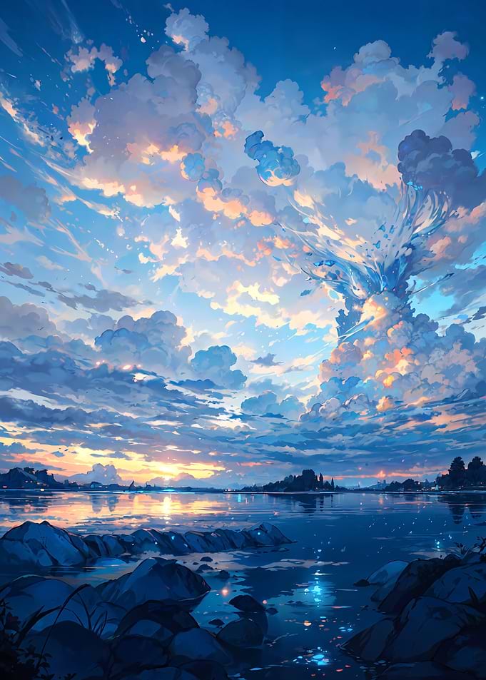 Fantasy Realm Clouds