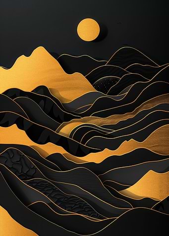 Gold Abstract