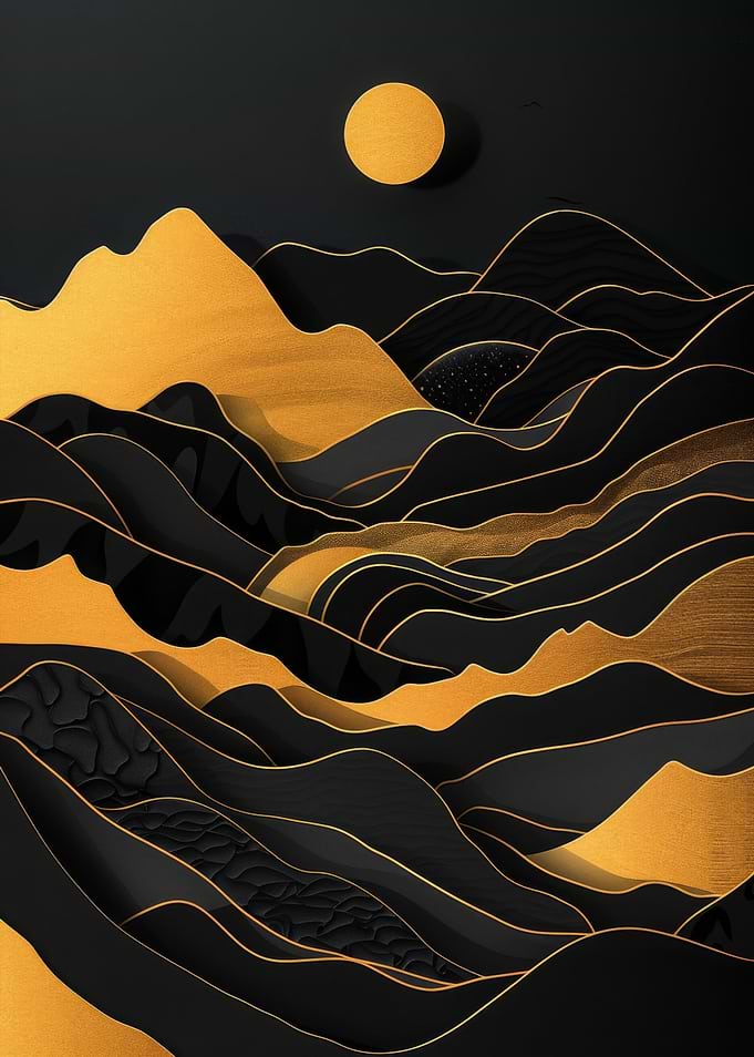 Gold Abstract