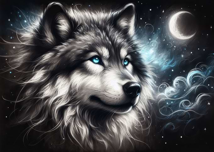 Mystic Wolf Spirit