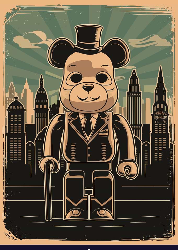 vintage bearbrick
