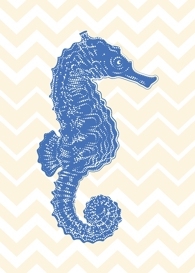Blue Sea Life Three Set