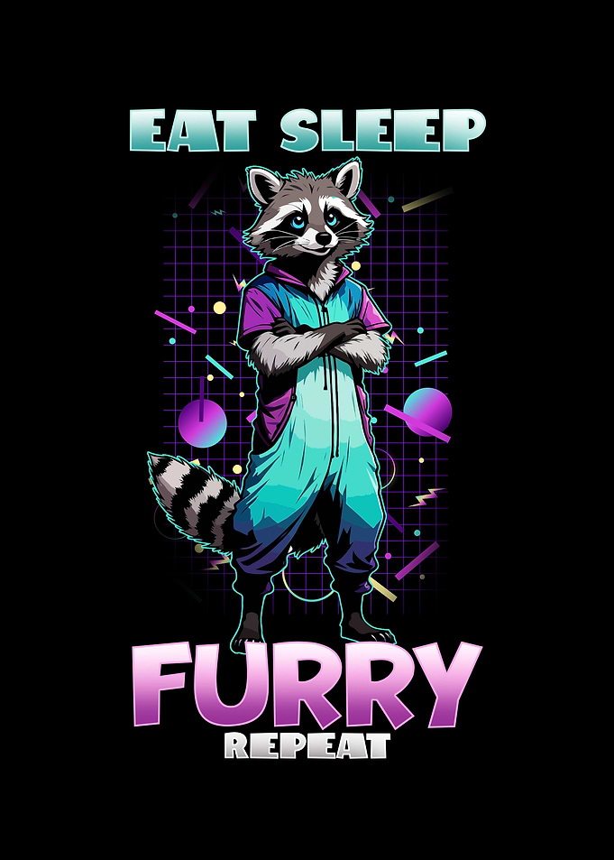 Eat Sleep Furry Repeat