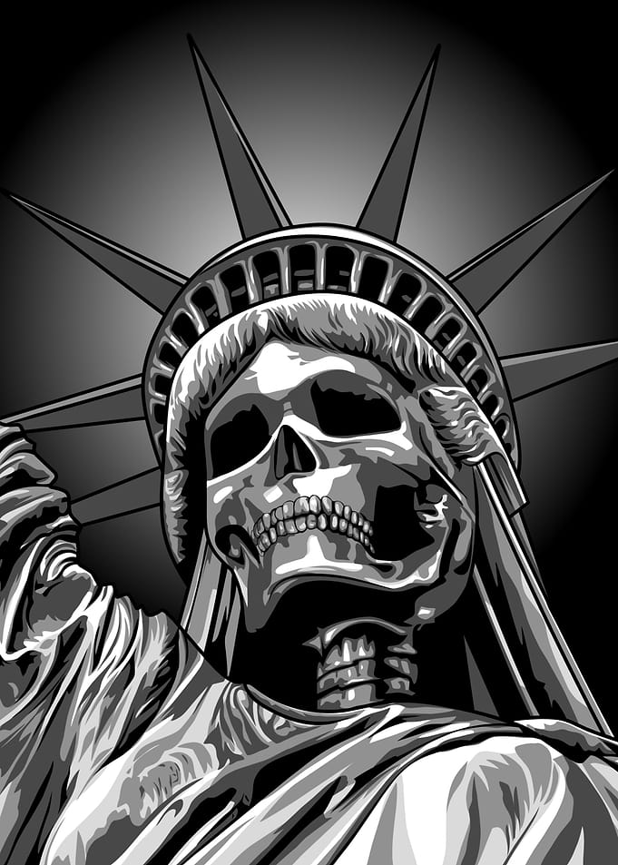 LIBERTY BLACK WHITE