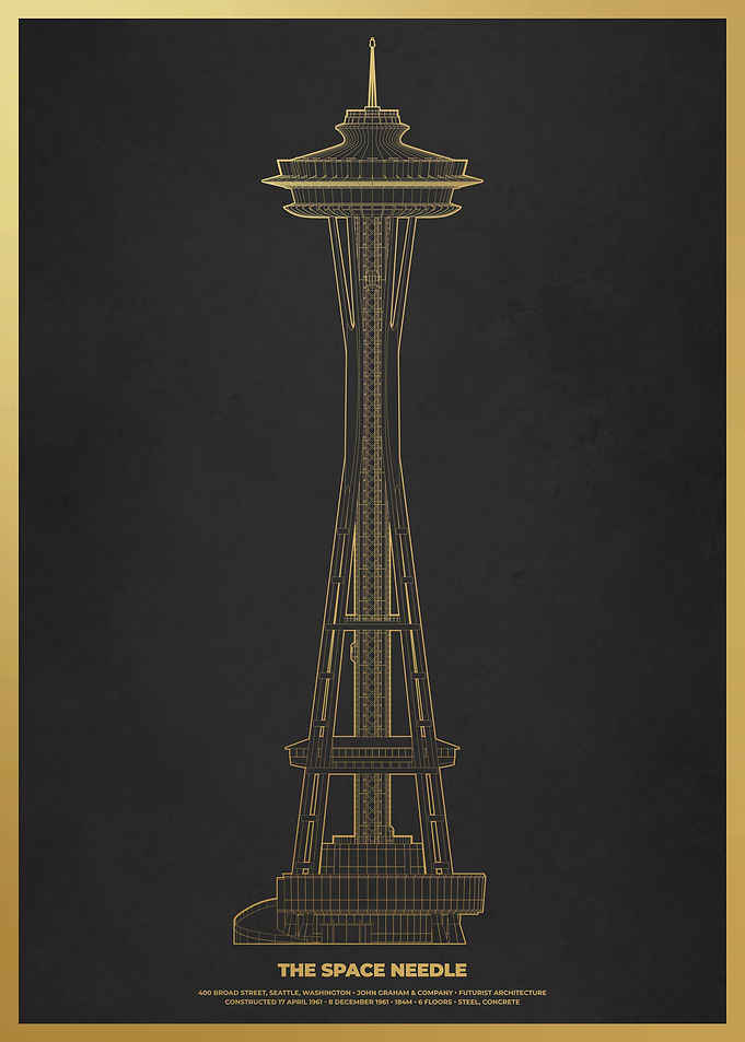 Space Needle Gold