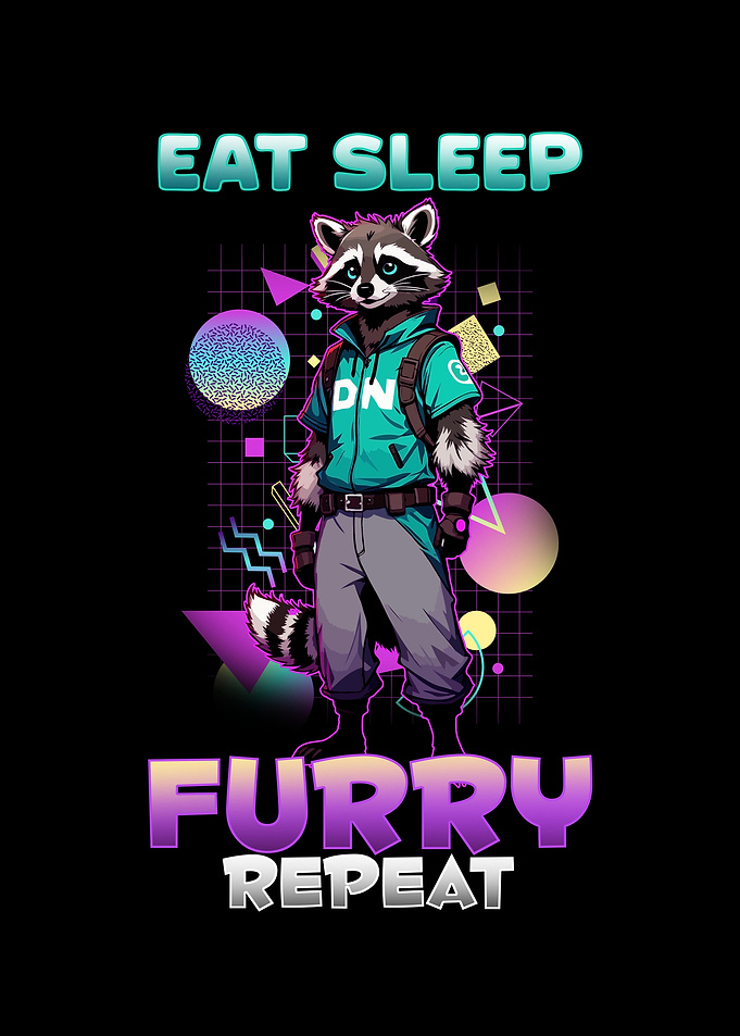Eat Sleep Furry Repeat