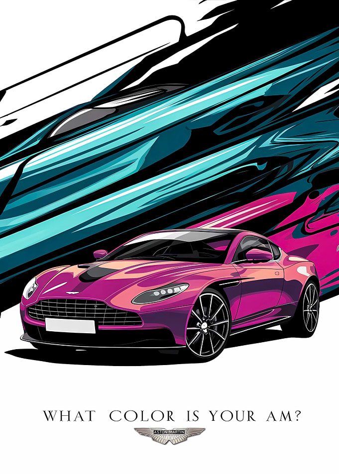Aston Martin DB11 Car art