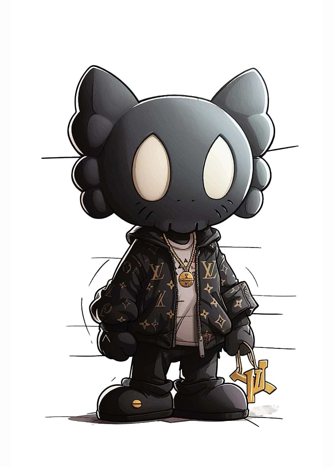 Kaws Hypebeast Cartoon