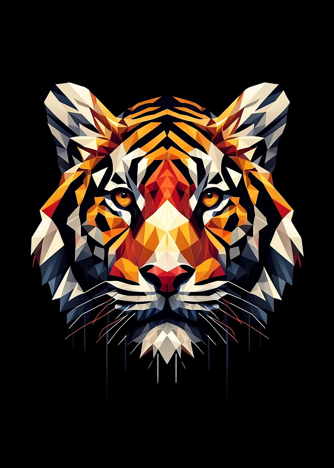 Geometric Tiger