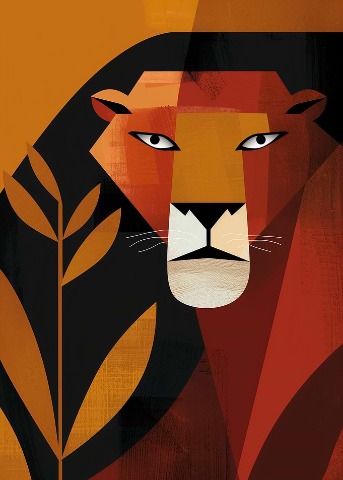 Lioness on the hunt