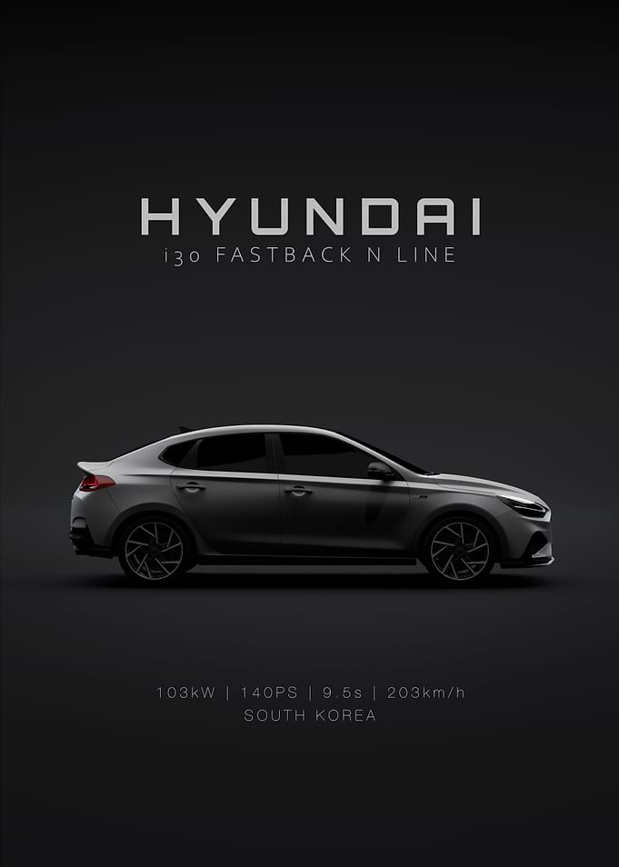 Hyundai i30 Fastback Grey
