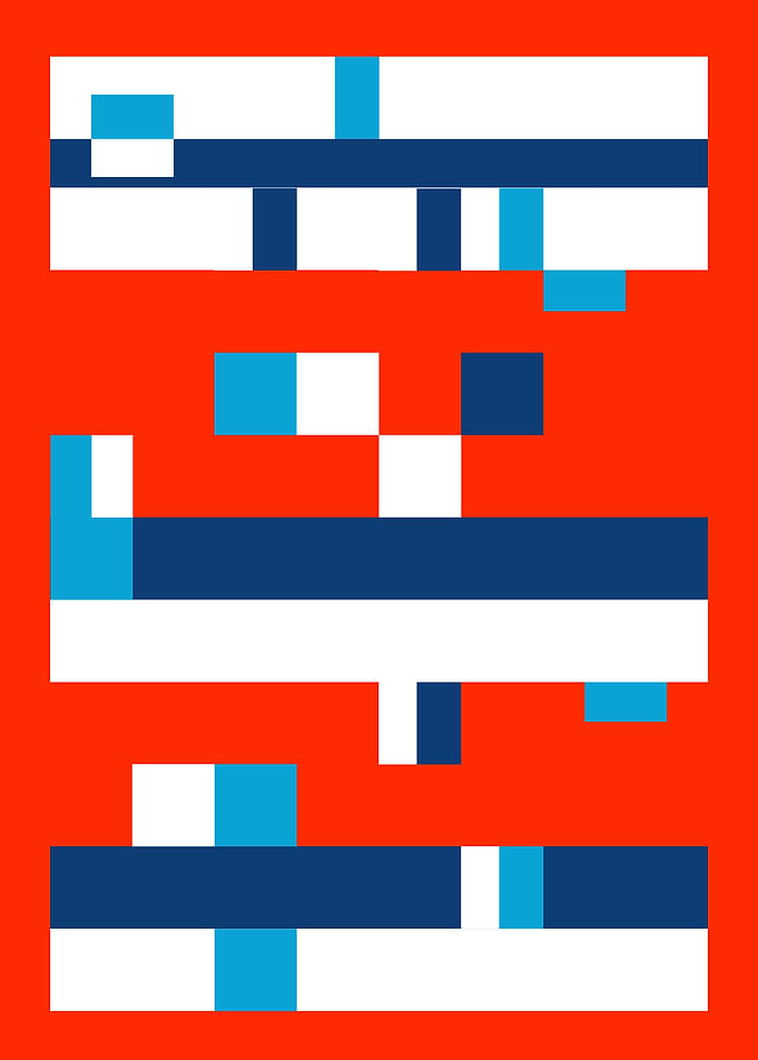 Bold Red Bauhaus Design