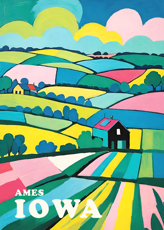 Ames Iowa Landscape