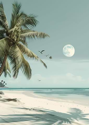 beach illustration