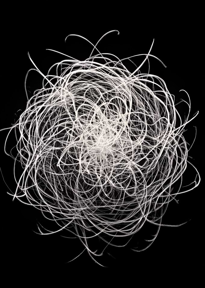 Anxiety Abstract Art