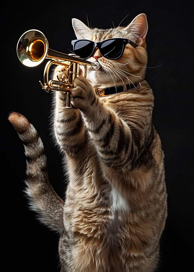 American Shorthair Trumpet