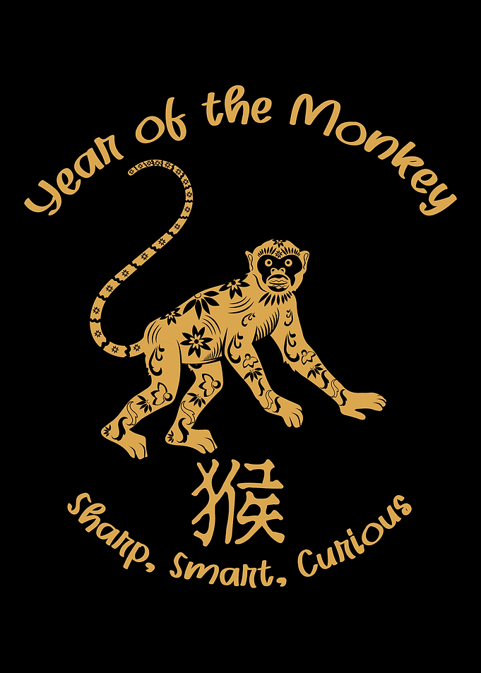 Chinese New Year Monkey