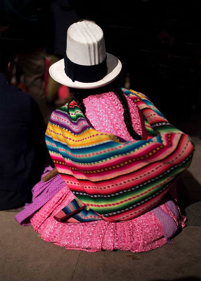 Peruvian woman Cuzco Peru