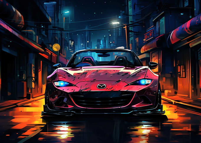 car Mazda Roadster RS