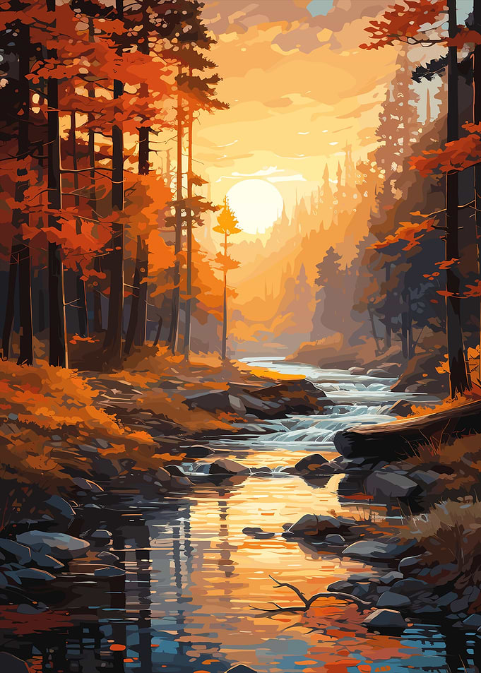 Sunset Forest
