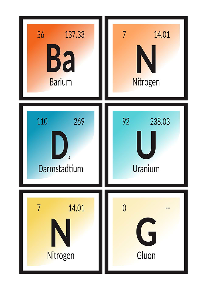 Bandung Periodic Table