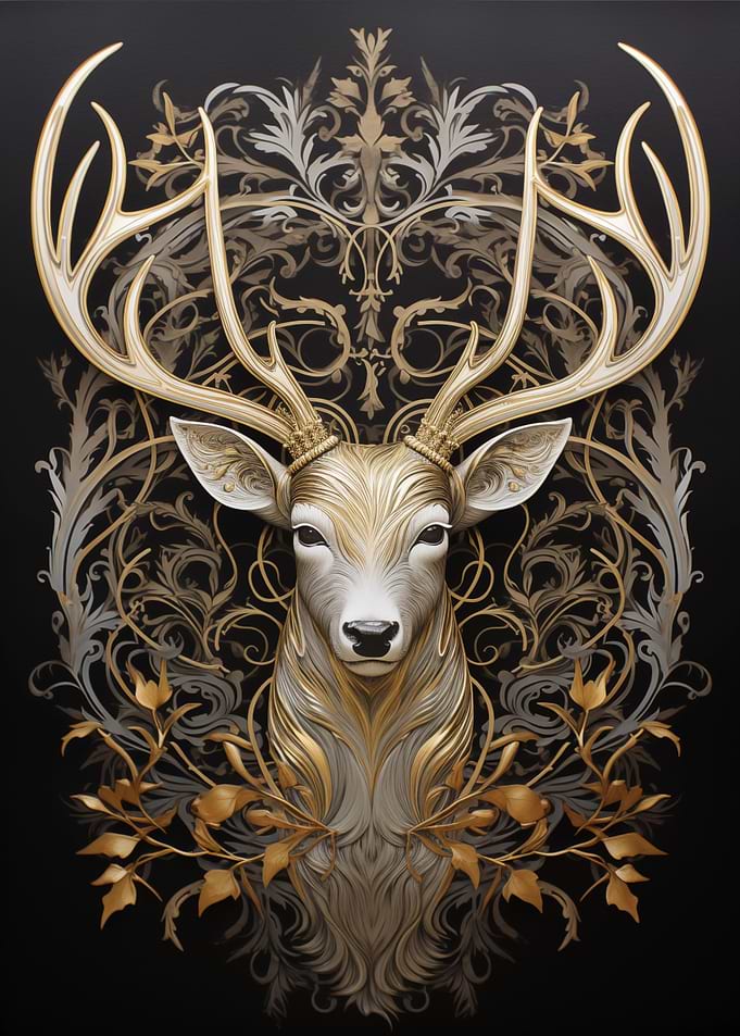 Metallic Stag