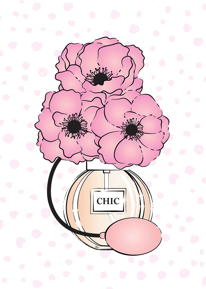 Chic Perfume Blooms