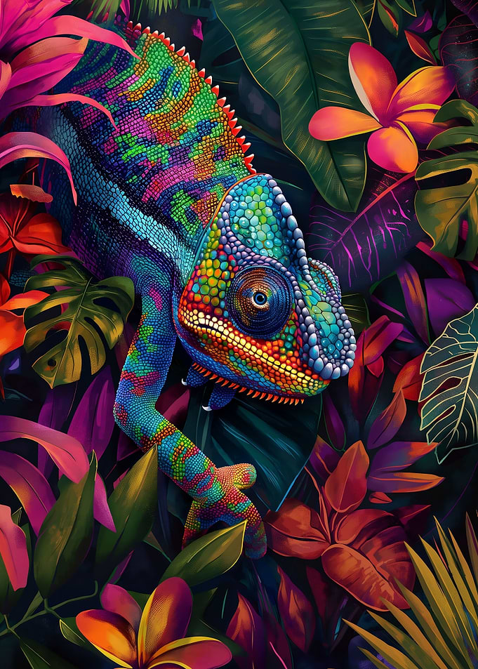 Chameleons Tropical Hide