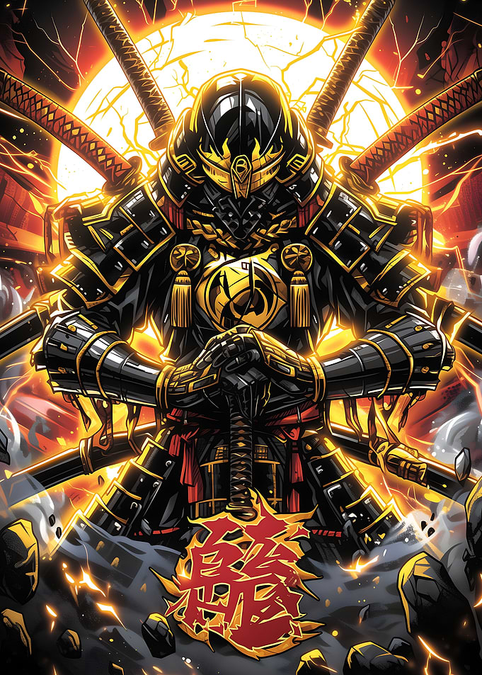 Lord of japanese Samurai