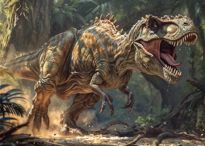 Gigantosaurus dinosaur