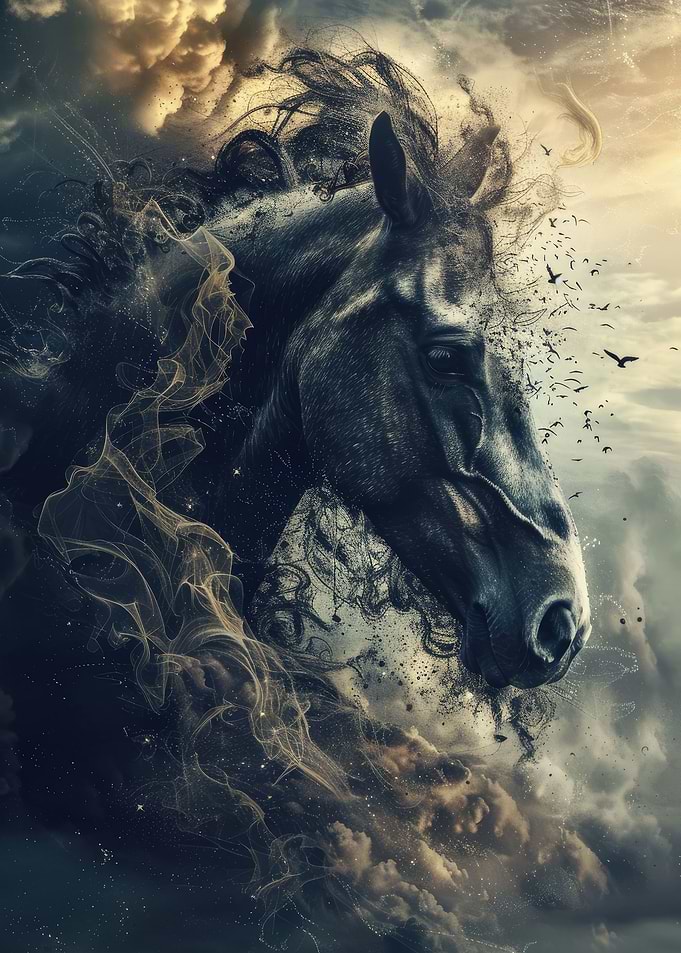 Surrealism Horse