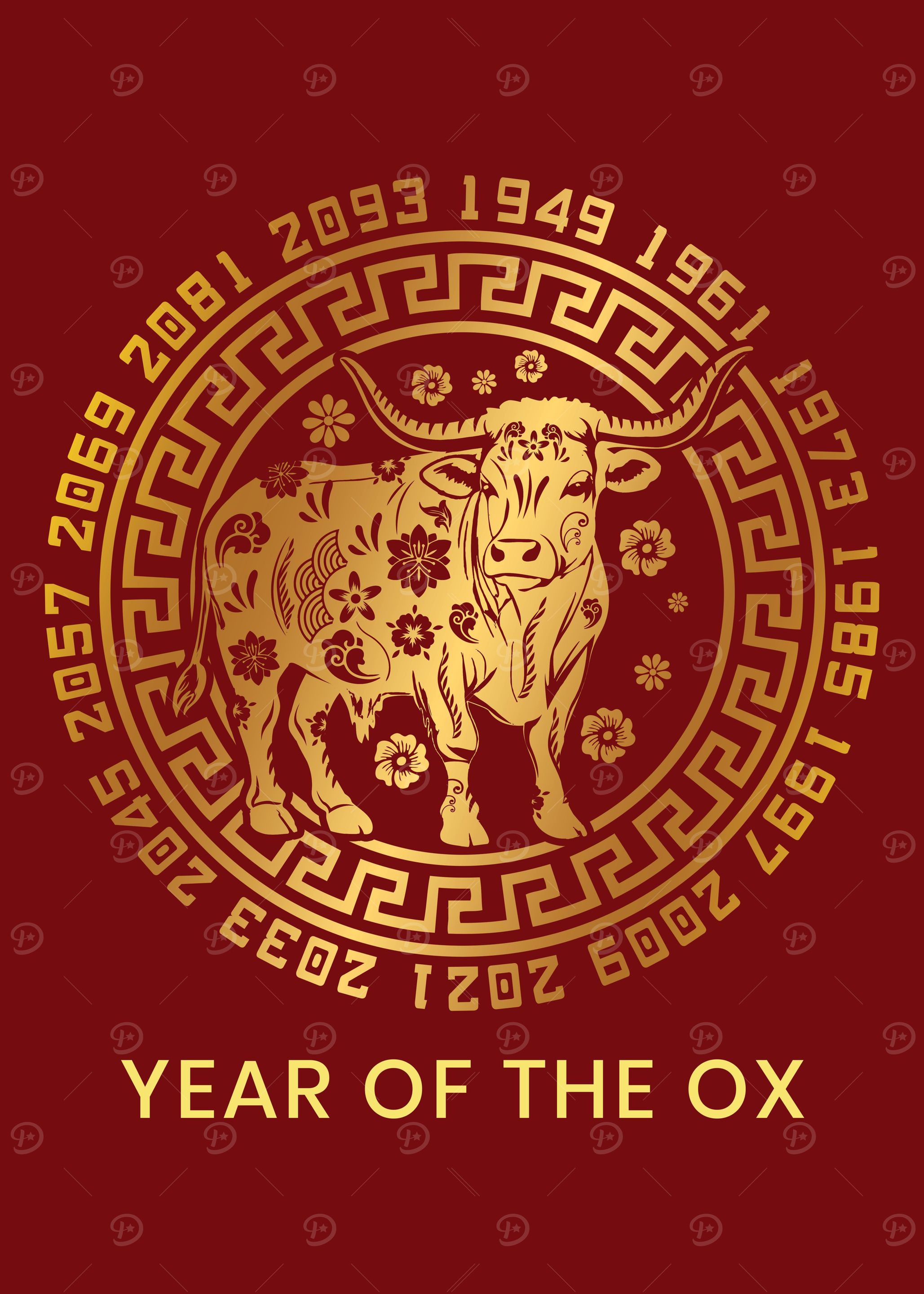Chinese New Year Of The Ox