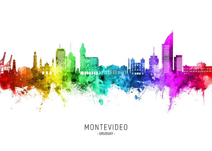 Montevideo Skyline Uruguay