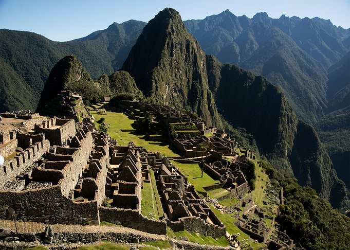 Inca citadel Machu Picchu