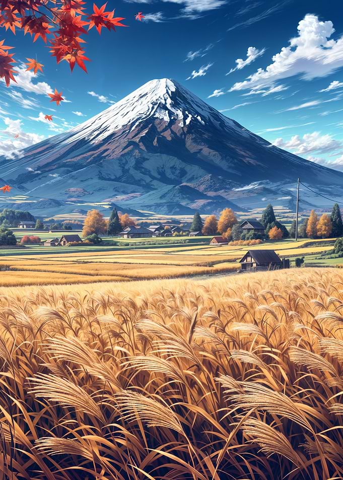 Majestic Mount Fuji