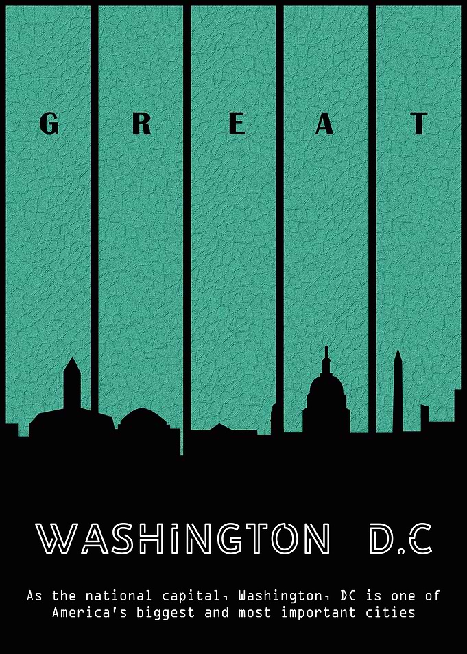 skyline of washington dc