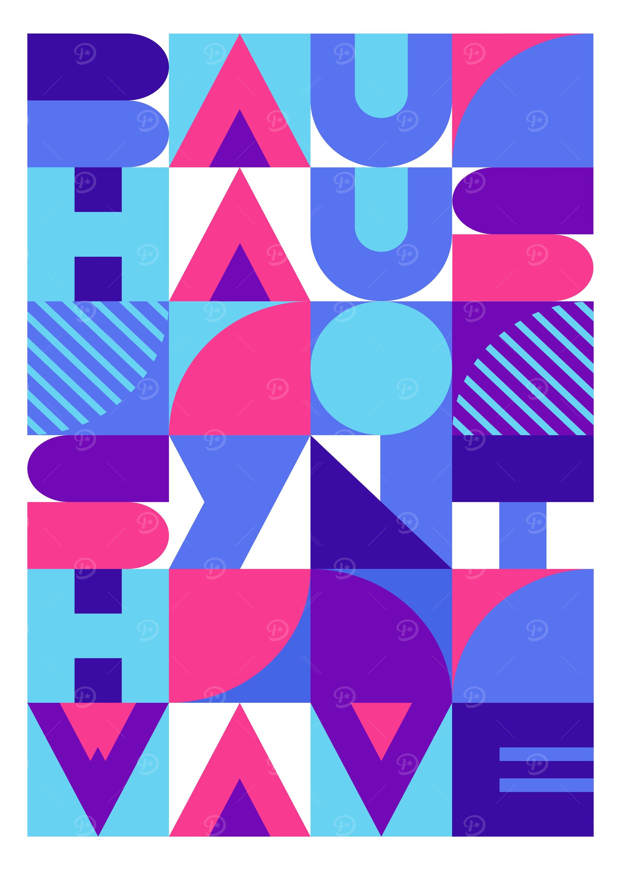Bauhaus Synthwave