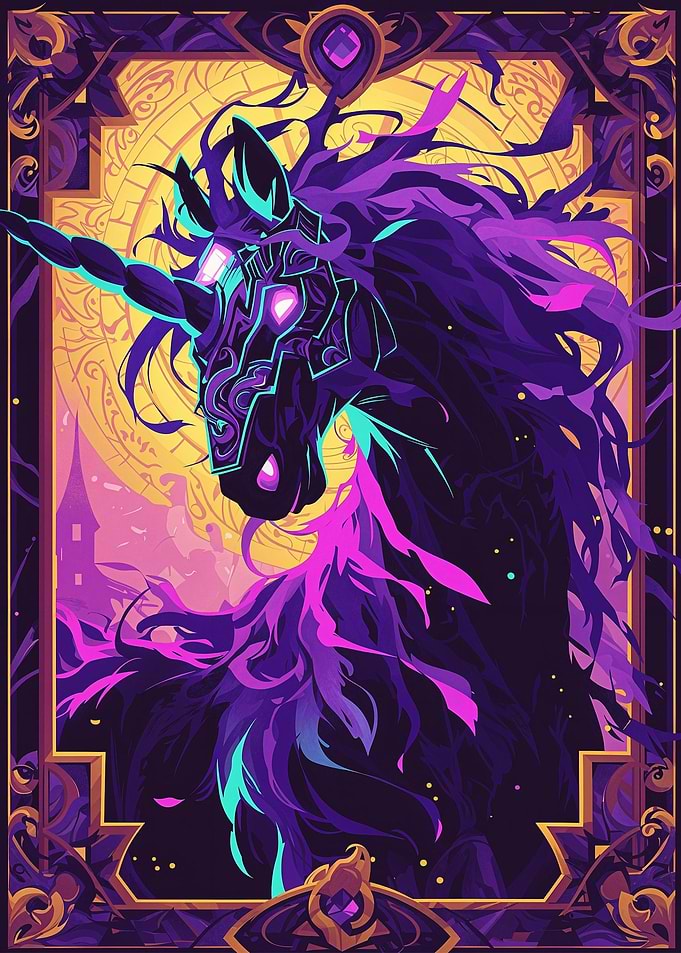 Unicorn Magic Card