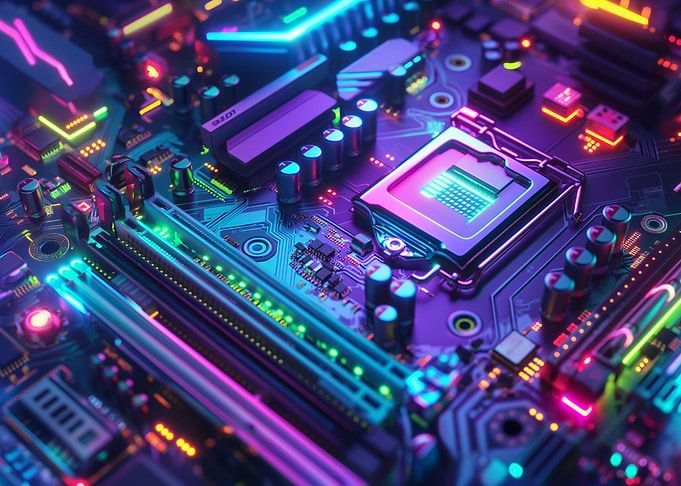 LED Mainboard Futuristic