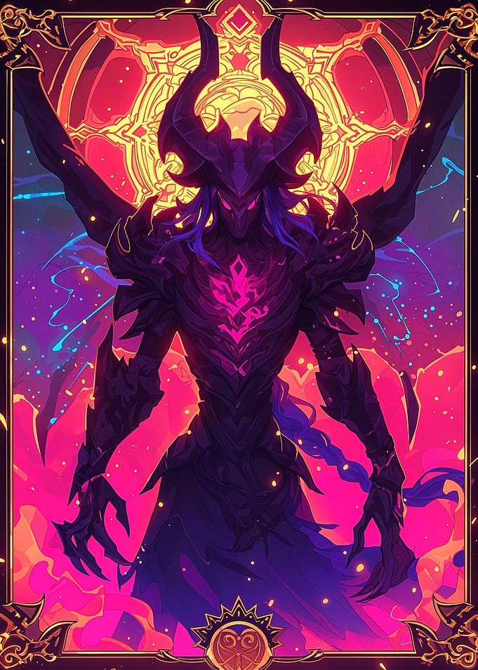 Asmodeus Magic Card