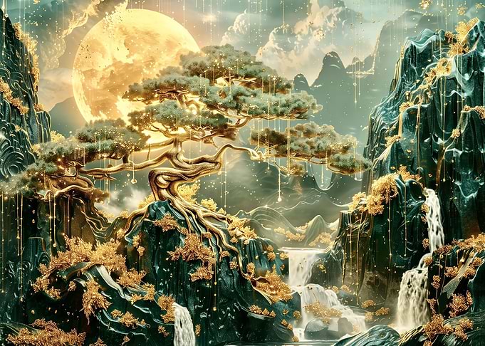 Golden Tree of Zen Art