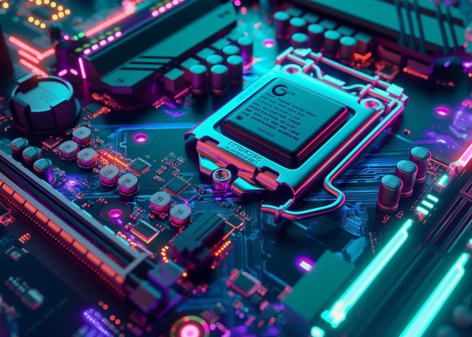 LED Mainboard Futuristic