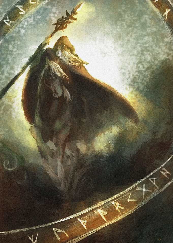 ODIN AND THE RUNES