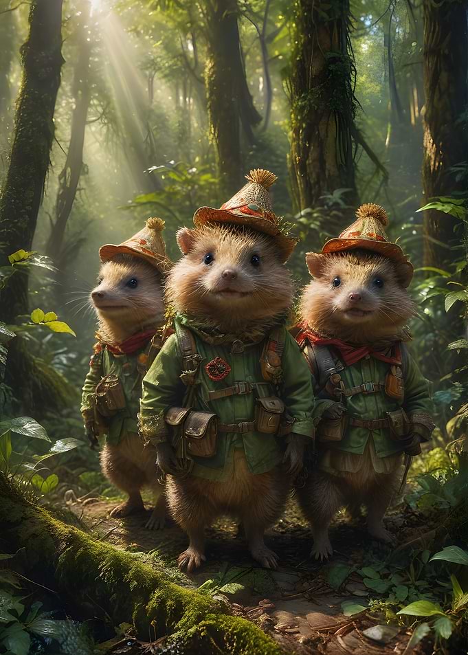 Jungle Scouts Hedgehogs