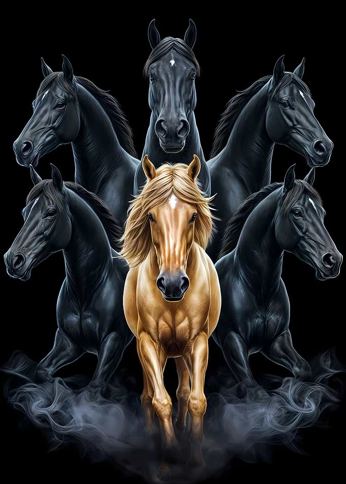 Six Hours and golden horse