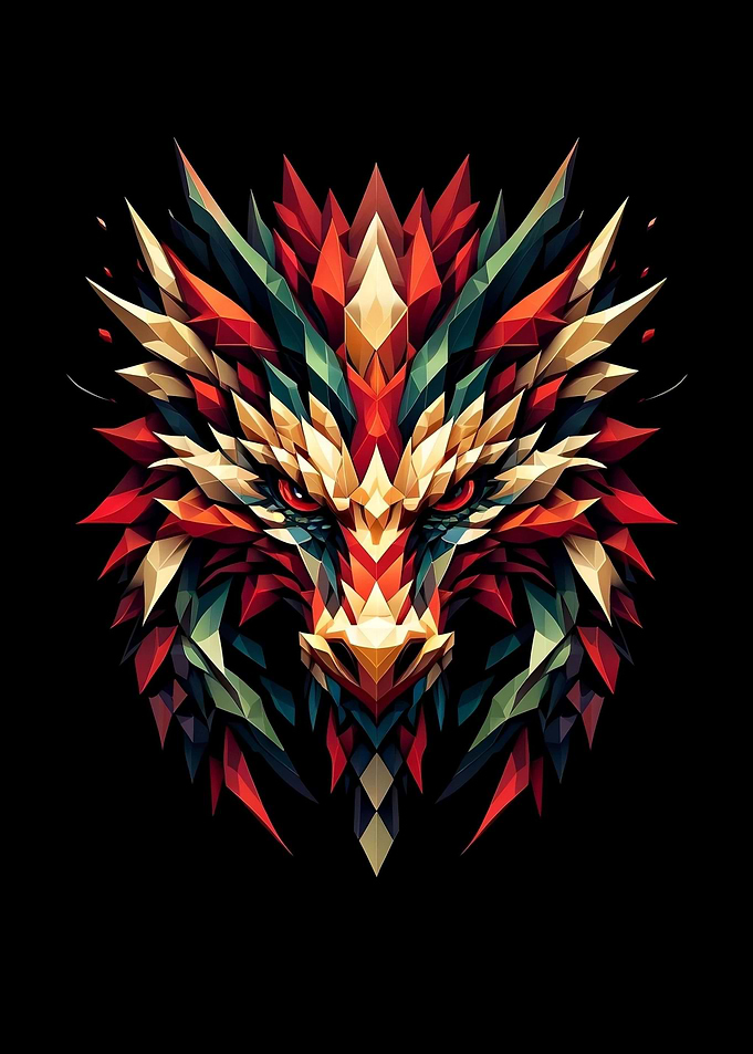 Geometric Dragon