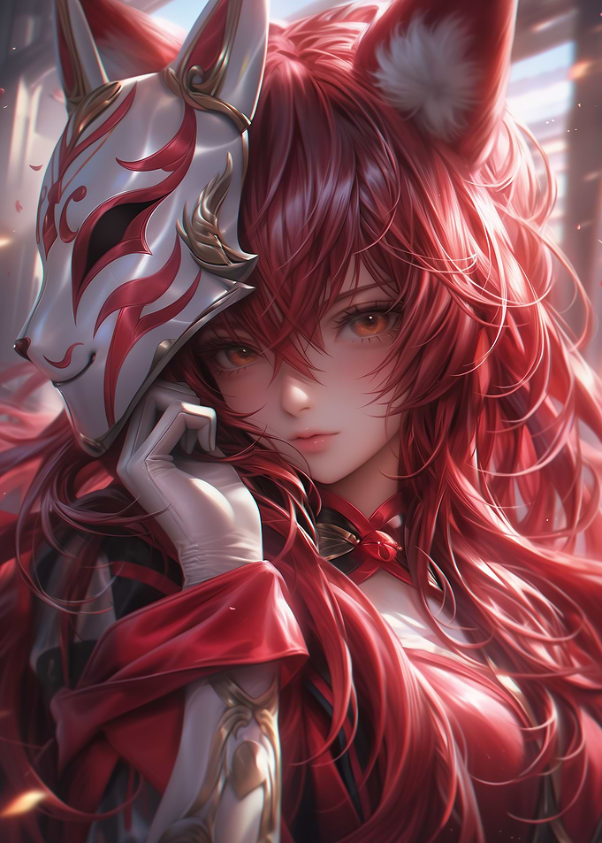 A Cute Fox Girl