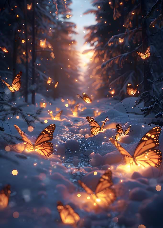 Snow Butterfly Wonderland