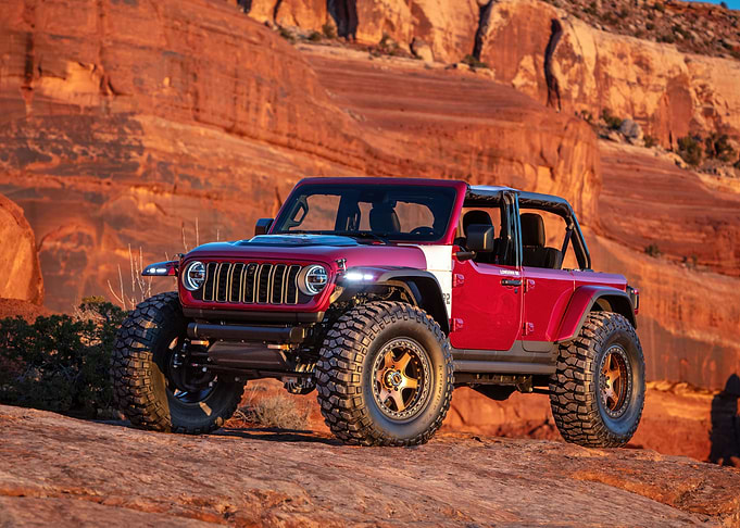 Jeep low down