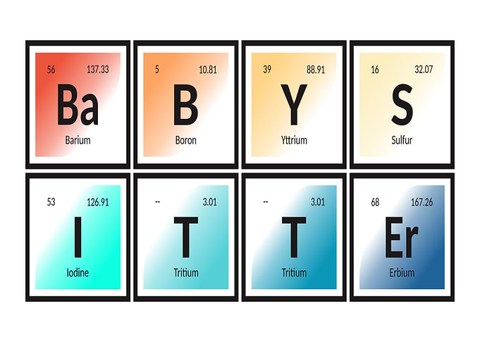 Babysitter Periodic Table